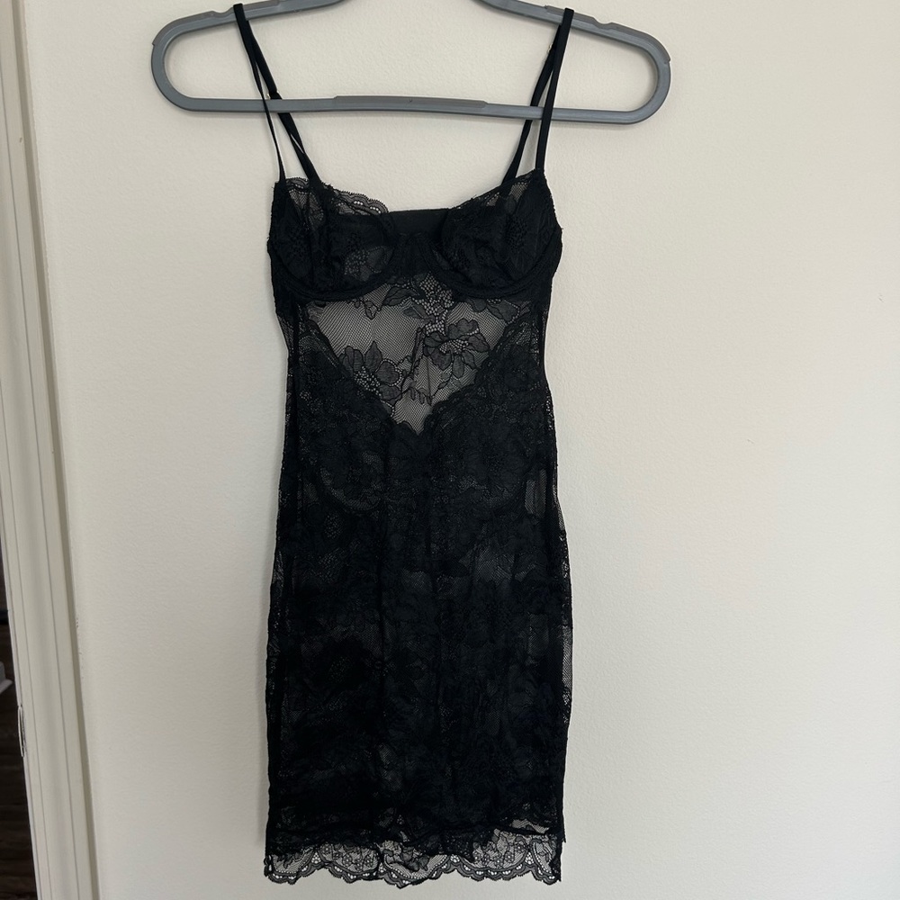 Black lingerie piece from Victoria’s Secret. Size X-Small